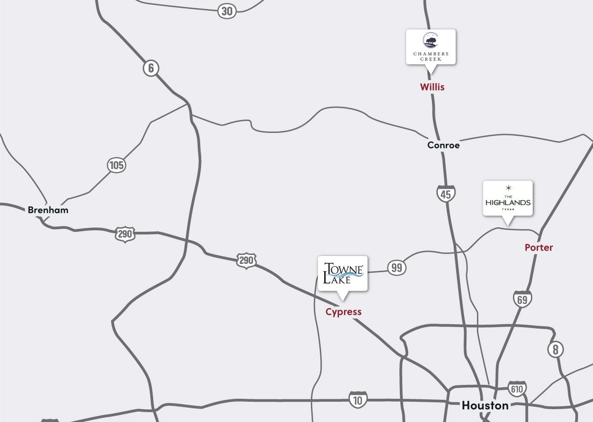 Caldwell Homes Community Map